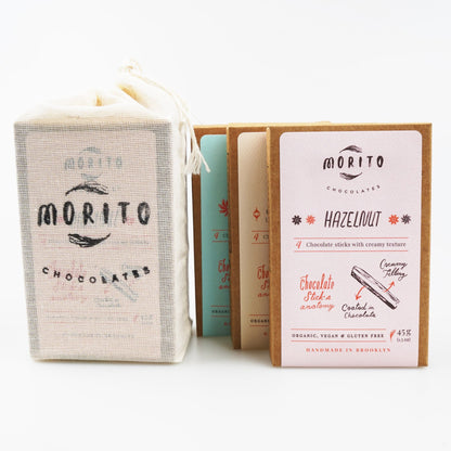 Chocolate Gift Bag Set -  Variety of 3